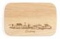 Preview: Brotzeitbrett 22x14cm Gummibaum, Erding