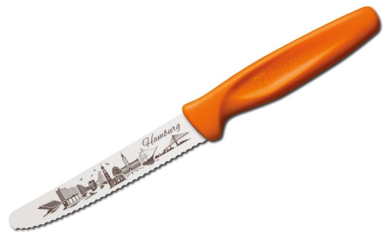 Brotzeitmesser orange Hamburg