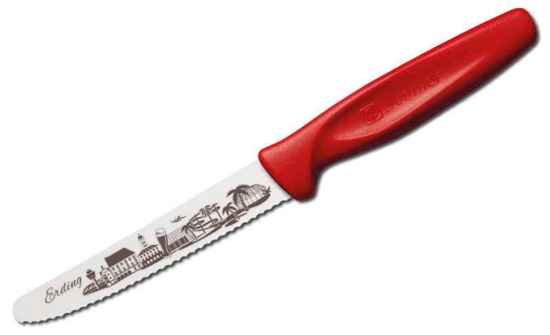 Brotzeitmesser rot Erding