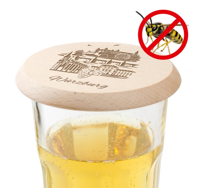 Schützt Ihr Getränk für lästigen Insekten