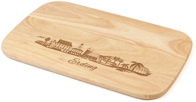 Brotzeitbrett 26x17cm Gummibaum, Erding