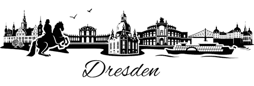 Städtemotiv Dresden